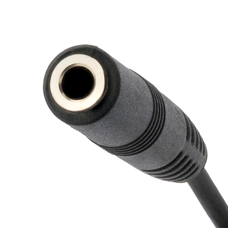 3.5mm CTIA Cellphone Earphone Adapter with QD Connector – Receive Only (ACD35CTIA-HR6M)