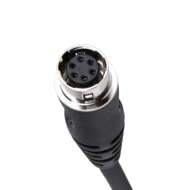 6-Pin Hirose Adapter for Kenwood 2-Pin & BaoFeng UV-5R Series (ACDK2-HR6F)