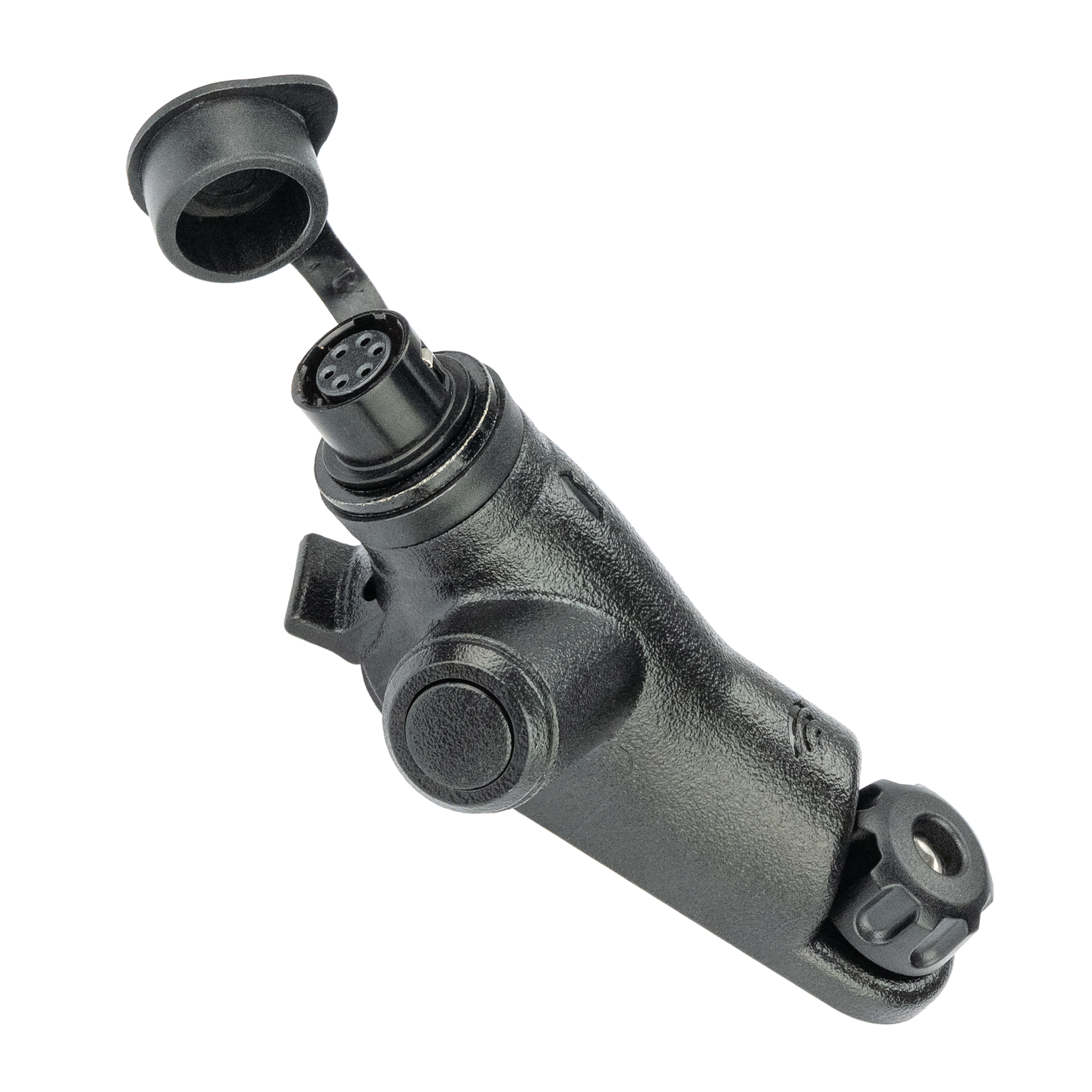 6-Pin Hirose Adapter w/ PTT for Motorola R7 / MXP600 / ION Series (ADMR7PTT-HR6F)