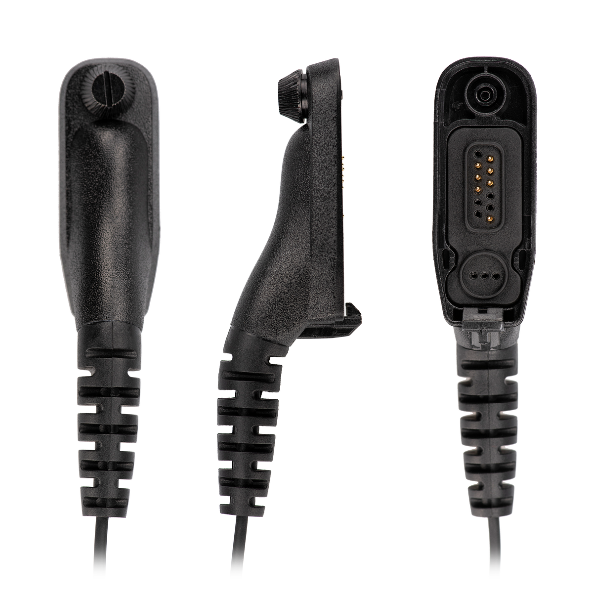 Raven Series 2-Wire Acoustic Tube Earpiece with PTT for Motorola APX Next APX4000 APX6000 APX7000 APX8000 XPR 7380E XPR7550 SRX2200 (ASK8510C-M9)