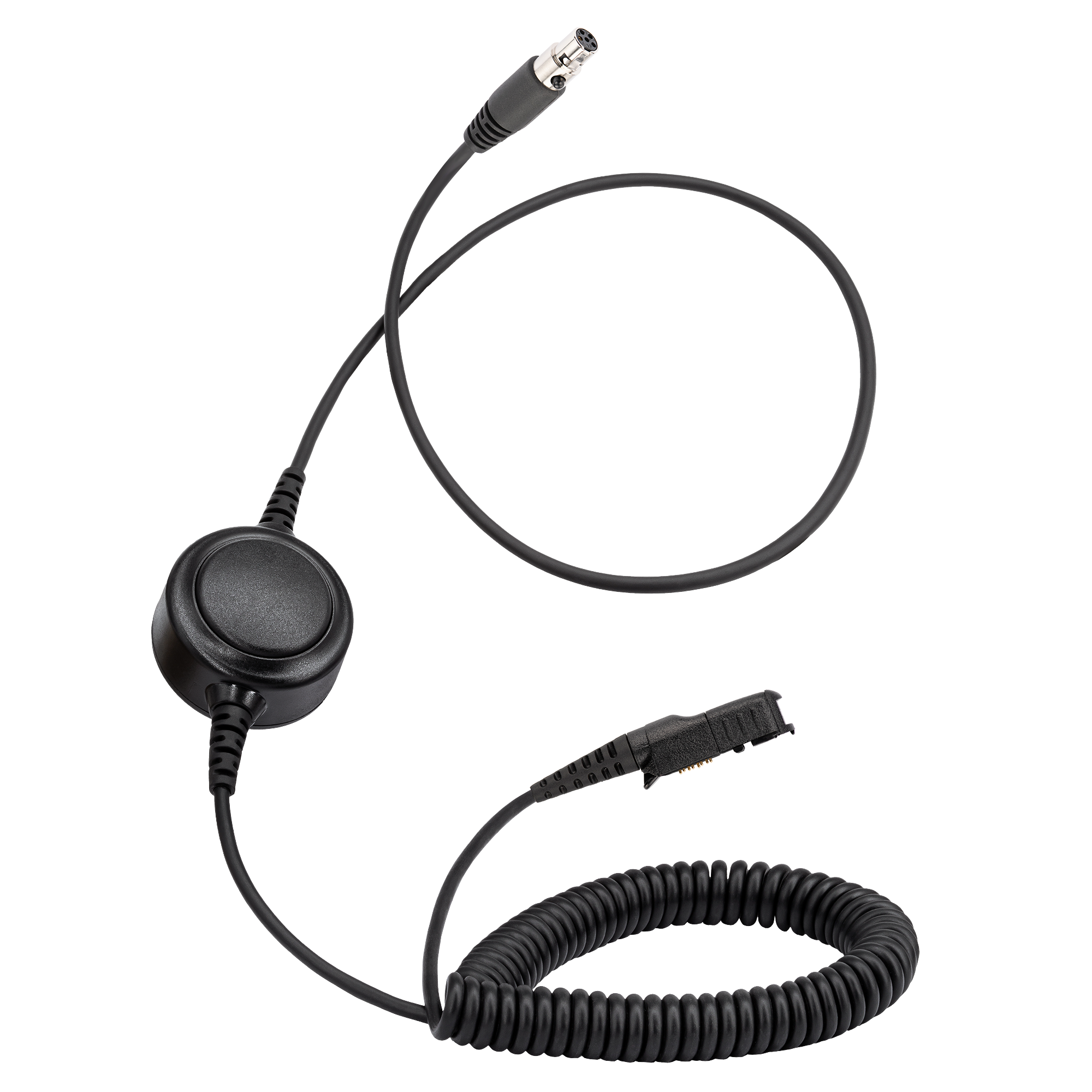 5-Pin Mini-XLR PTT Cable for ArrowMax Headsets (CABLE-AHDH01PTT)