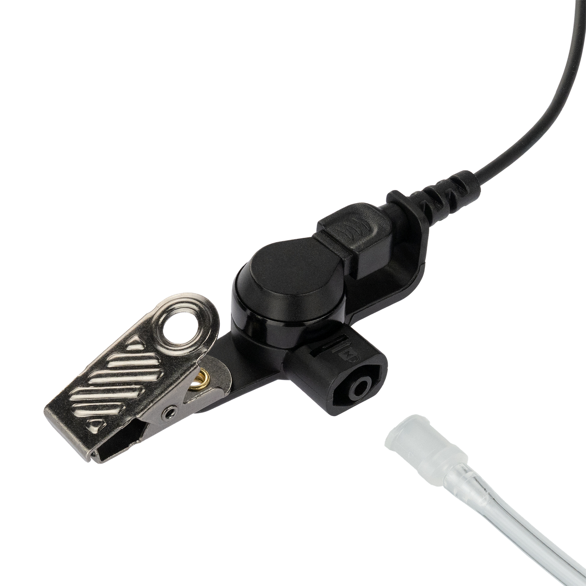 Lapel Mic Surveillance Headset Earpiece Compatible with Motorola