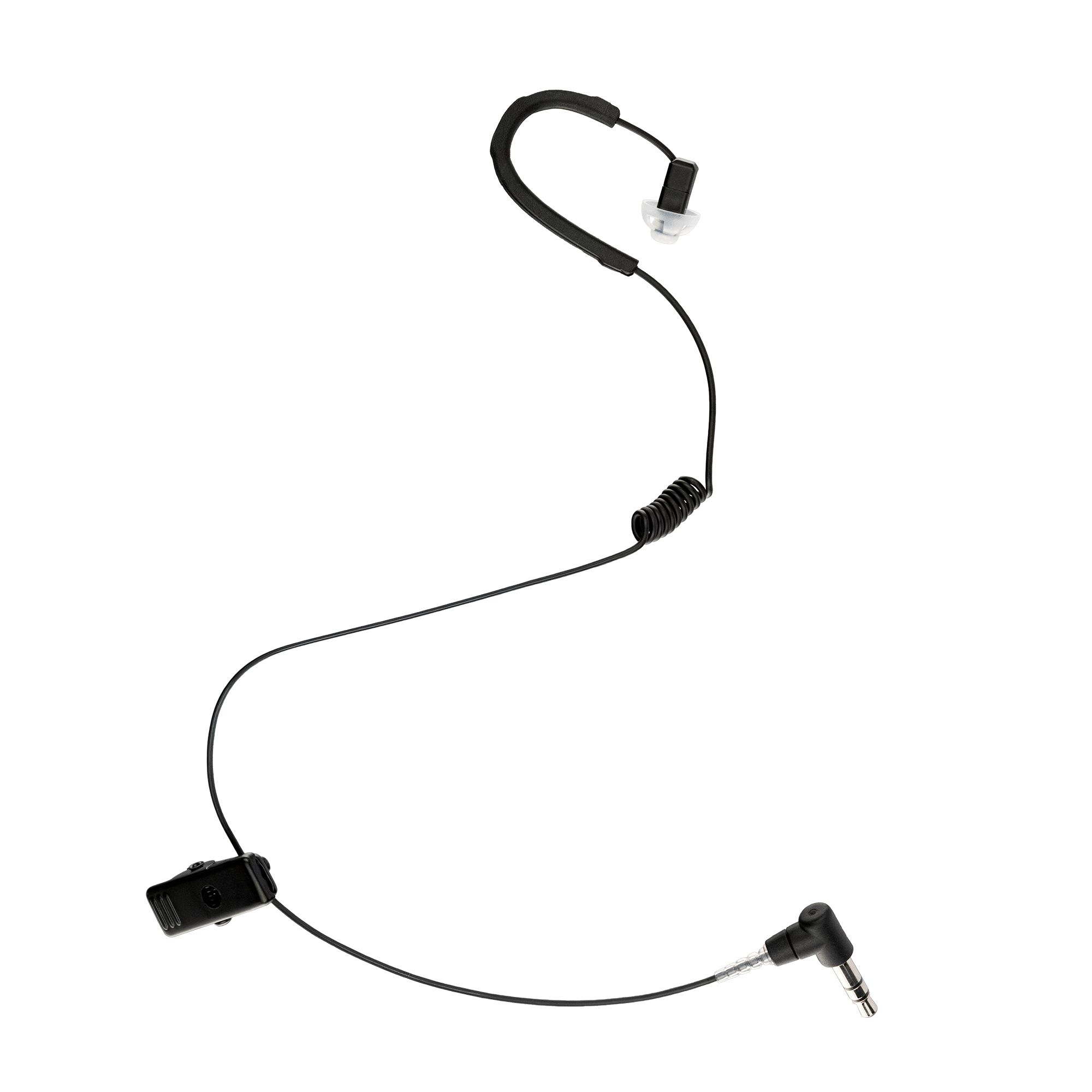 Stealth Leopard SL Series Ultra-Clear Covert Earpiece with HD Balanced Armature Speaker and Ear Guard for RSM & PTT