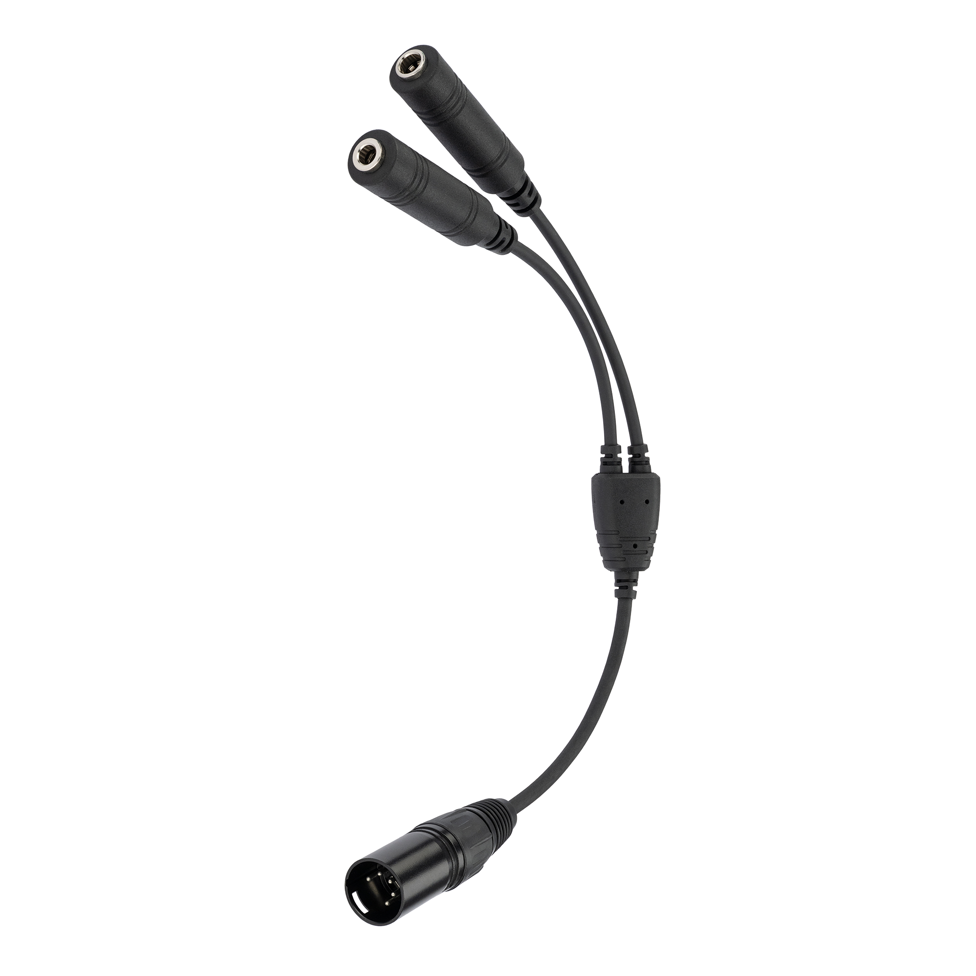 GA Headset to Airbus 5-Pin XLR Adapter, Durable Molded Connectors (AD-GAF-ABXM)