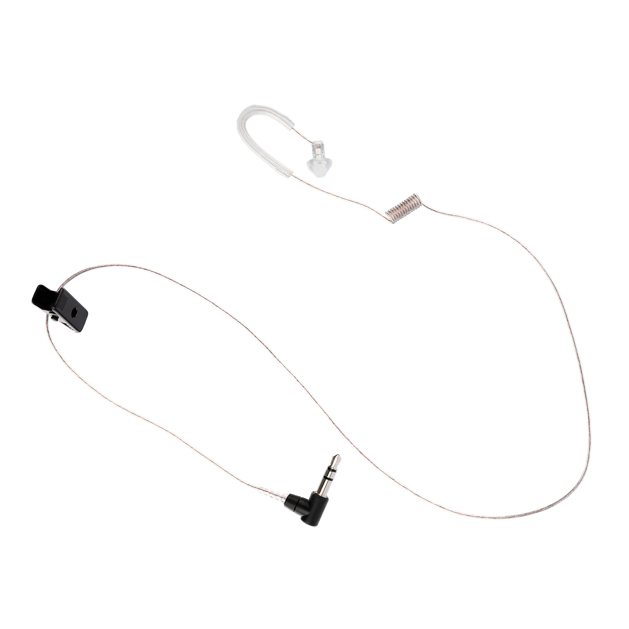 Stealth Leopard SL Series Ultra-Clear Covert Earpiece with HD Balanced Armature Speaker and Ear Guard for RSM & PTT