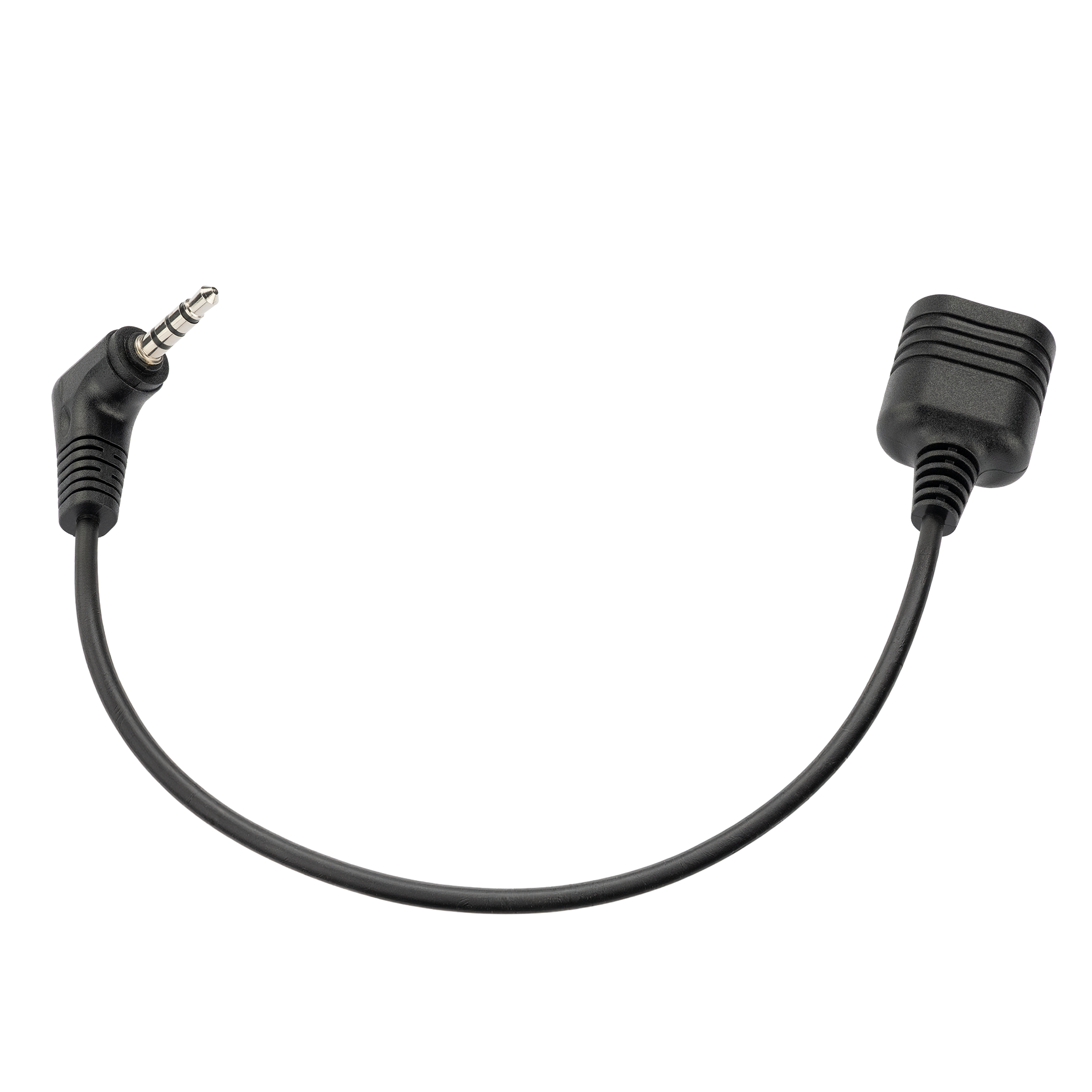 Adapter Cable for Yaesu Standard Single-Pin Radios  – Converts Kenwood K1 2-Pin (ACDK2-Y1)