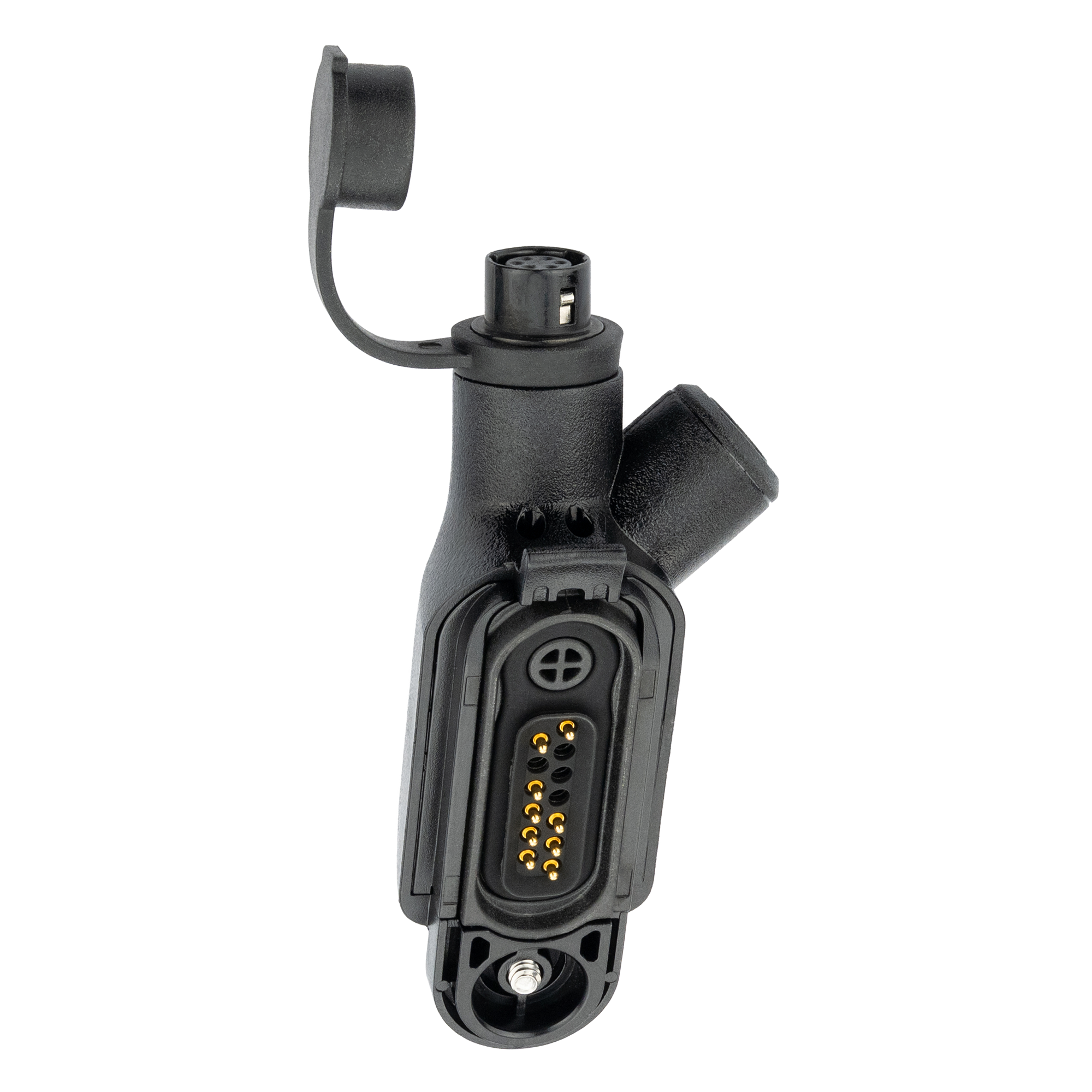 6-Pin Hirose Adapter w/ PTT for Motorola R7 / MXP600 / ION Series (ADMR7PTT-HR6F)