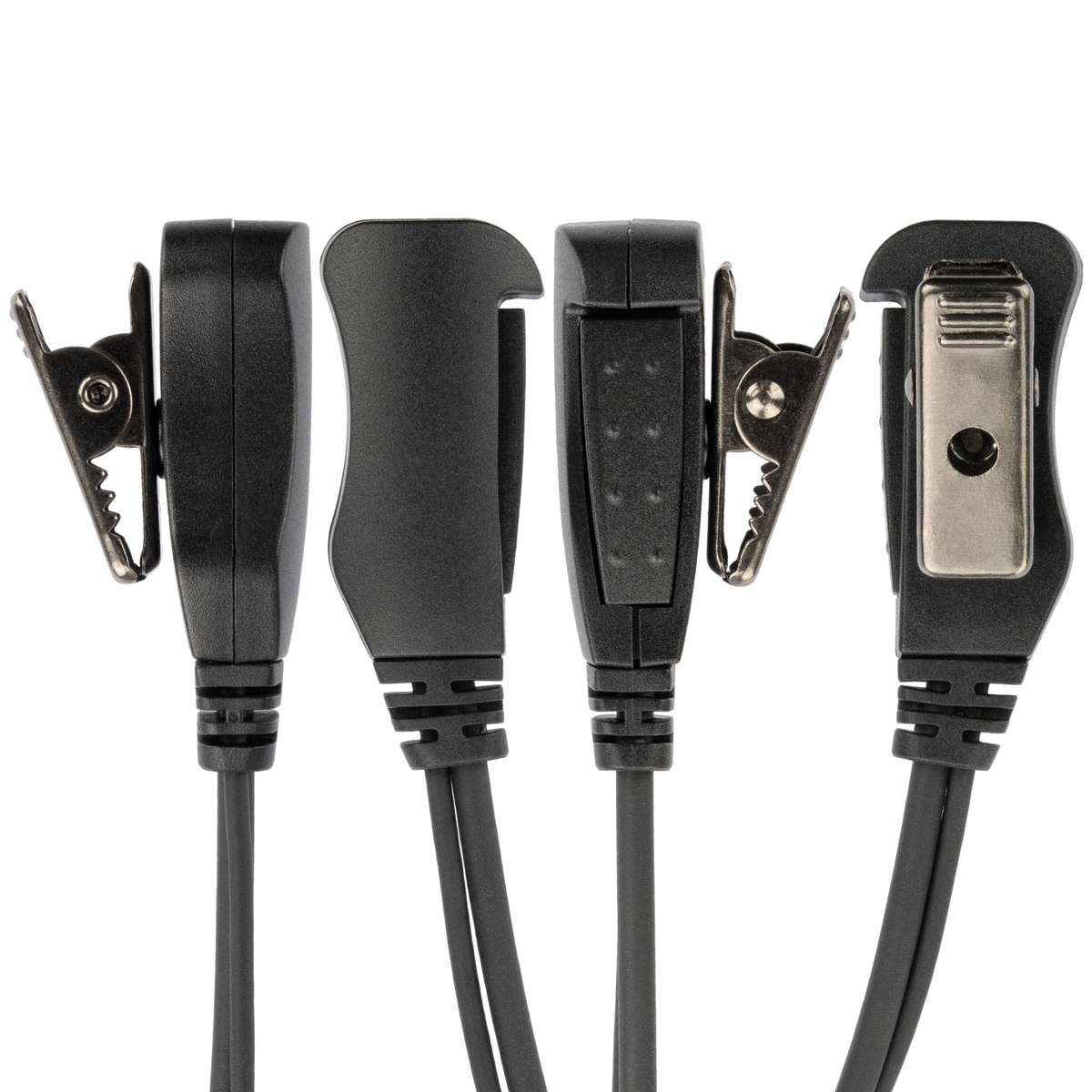 G-Shape Earpiece with PTT for Motorola CP200D / CP100D / Yaesu FT-65 2-Pin Radios (AEH1500-M1)