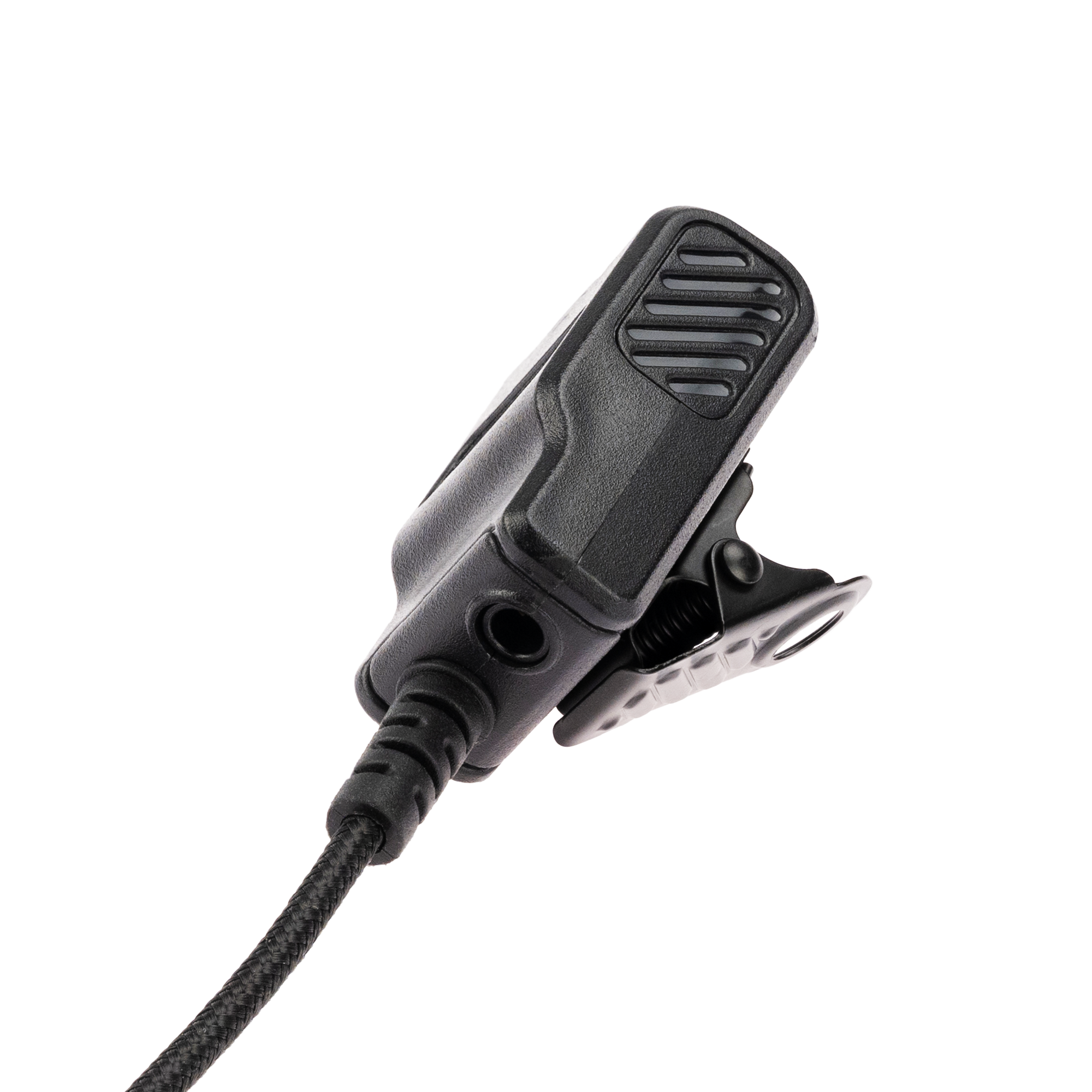 [Combo] Quick Disconnect Lapel PTT MIC + Stealth Leopard Tubeless Covert Earpiece + Hirose Adapter (APT0530-SL22)