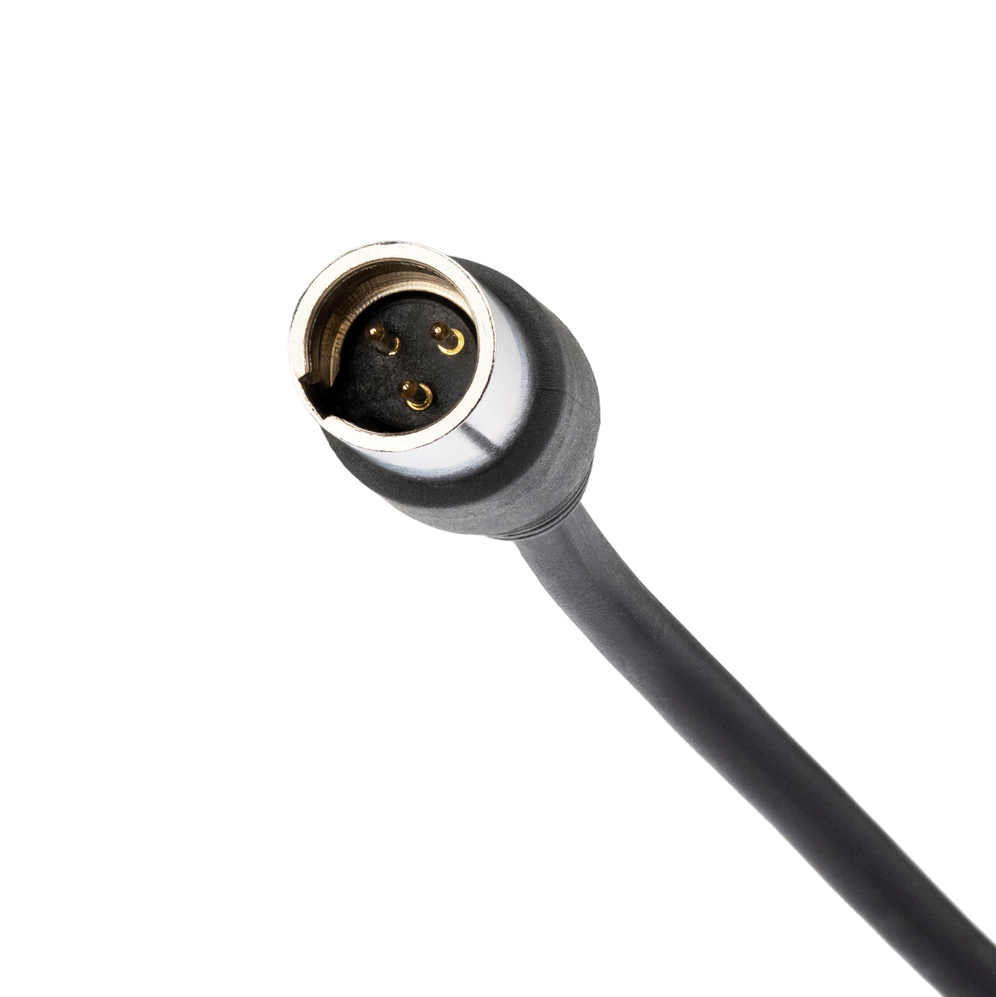 Velcro Mount Steering Wheel PTT Button – Coil Cord with 3-Pin XLR Plug (ARCPTT-C-VELCRO-RD-XLR3F)