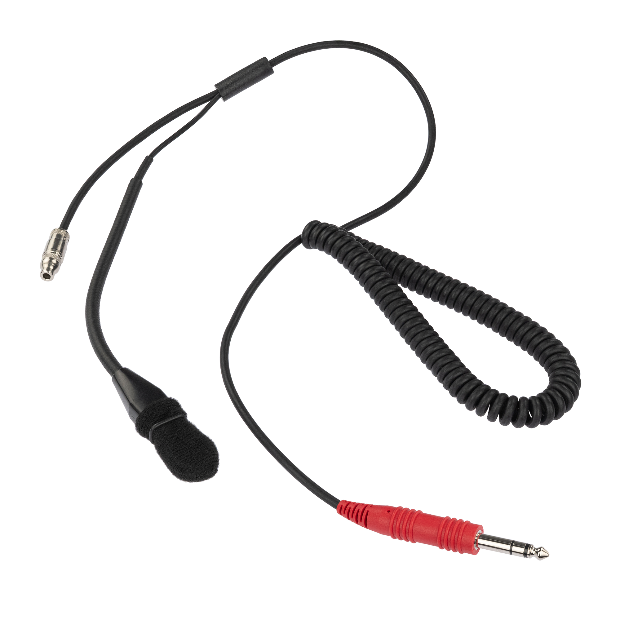 Race-Ready Coil Cord Helmet Kit with Mic – 3.5mm Jack, Compatible with NASCAR-Style Communication Systems (ARHEK01-C-NCRM)