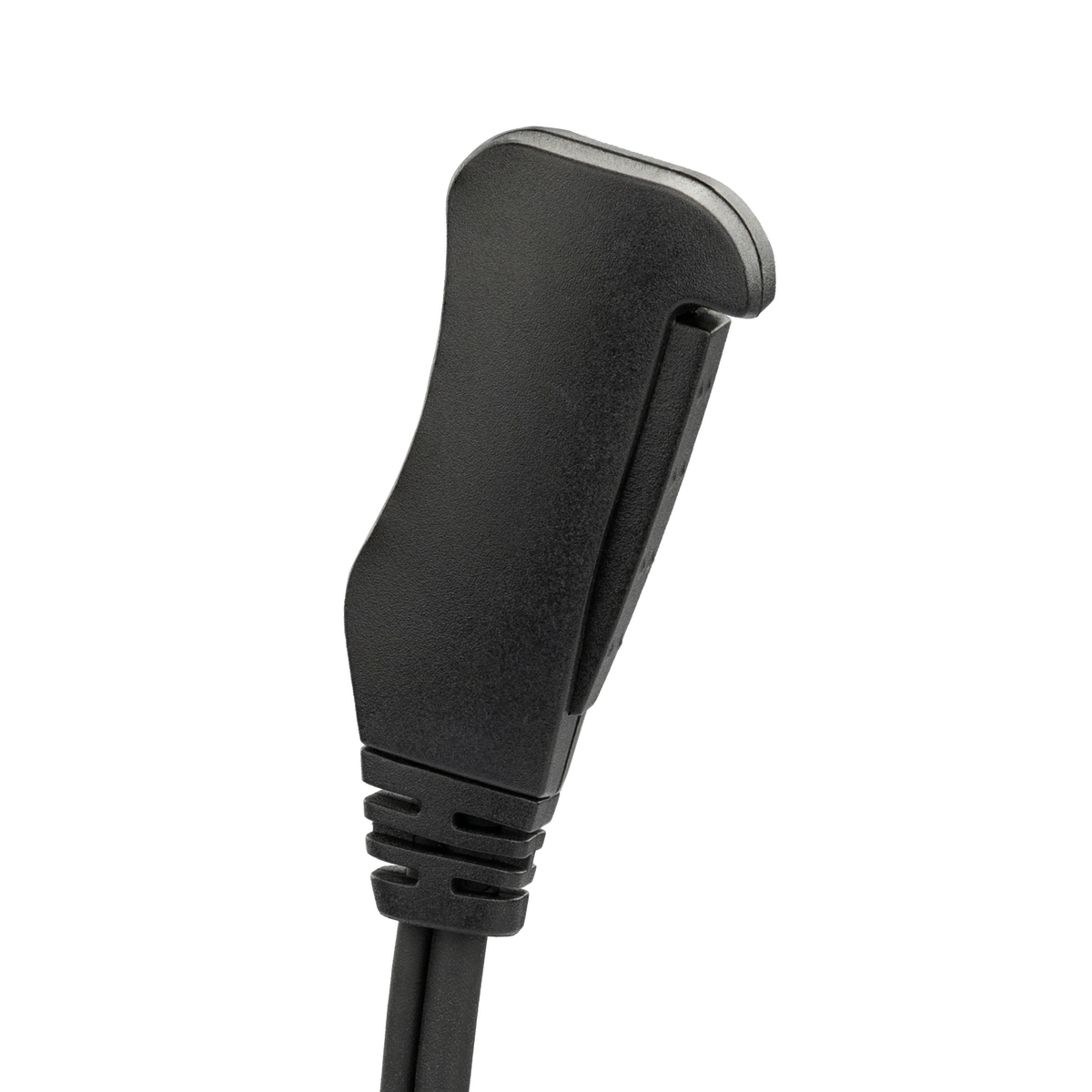 Surveillance Earpiece with Transparent Acoustic Tube and PTT/MIC for Motorola CP200D / Yaesu FT-65 (ASK7500C-M1)