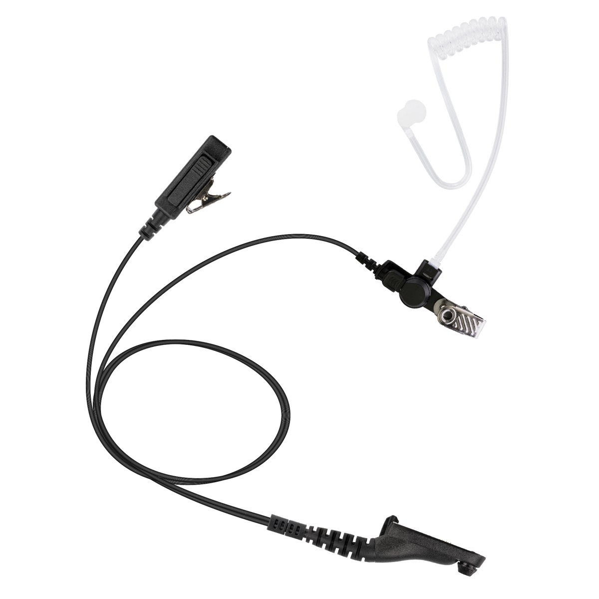 Raven Series 2-Wire Acoustic Tube Earpiece with PTT for Motorola APX Next APX4000 APX6000 APX7000 APX8000 XPR 7380E XPR7550 SRX2200 (ASK8510C-M9)