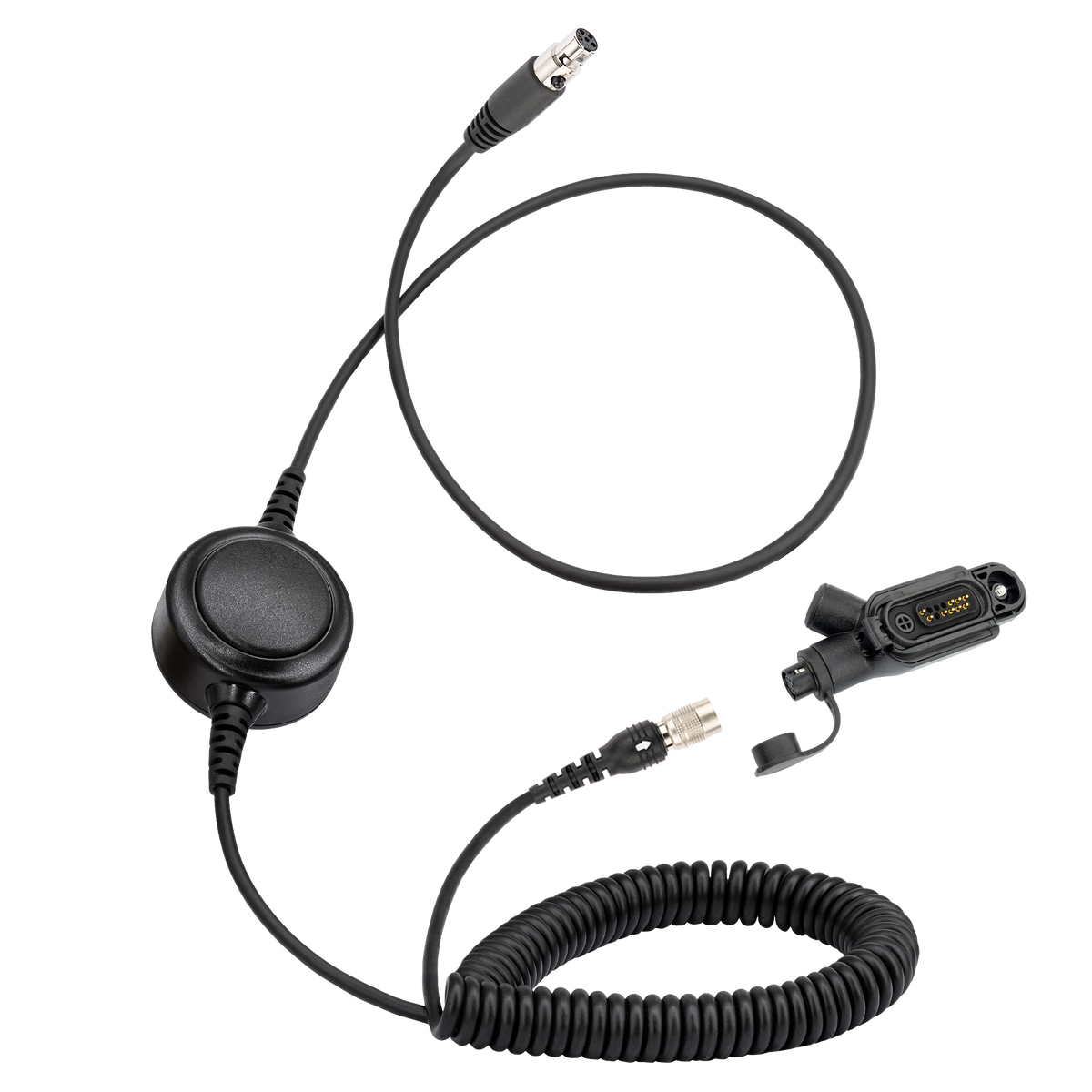 [Combo] Quick Disconnect PTT Cable + Hirose Adapter (CABLE-AHDH01PTT-HR6M)