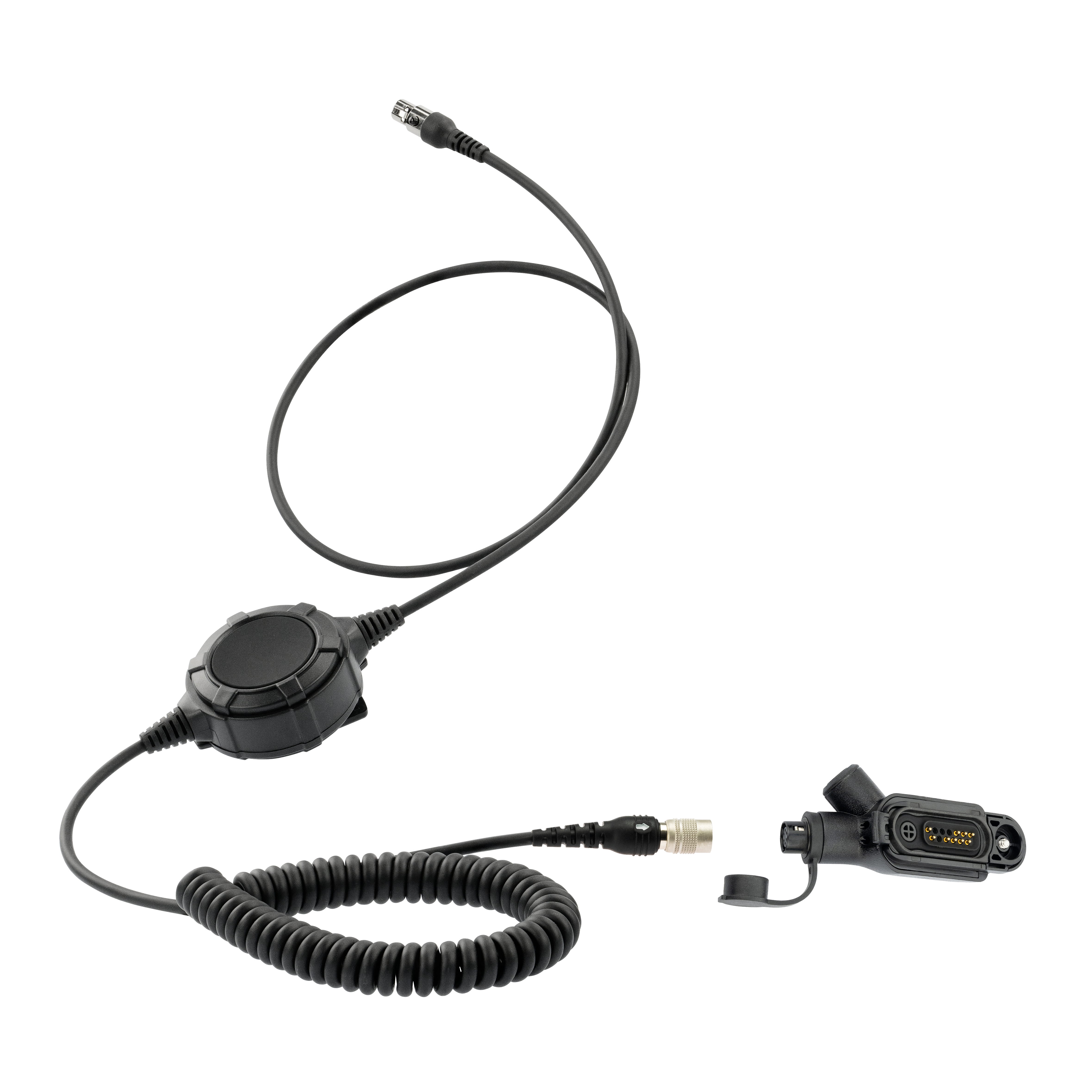 [Combo] Quick Disconnect PTT Cable + Hirose Adapter (CABLE-AHDH02PTT-HR6M)