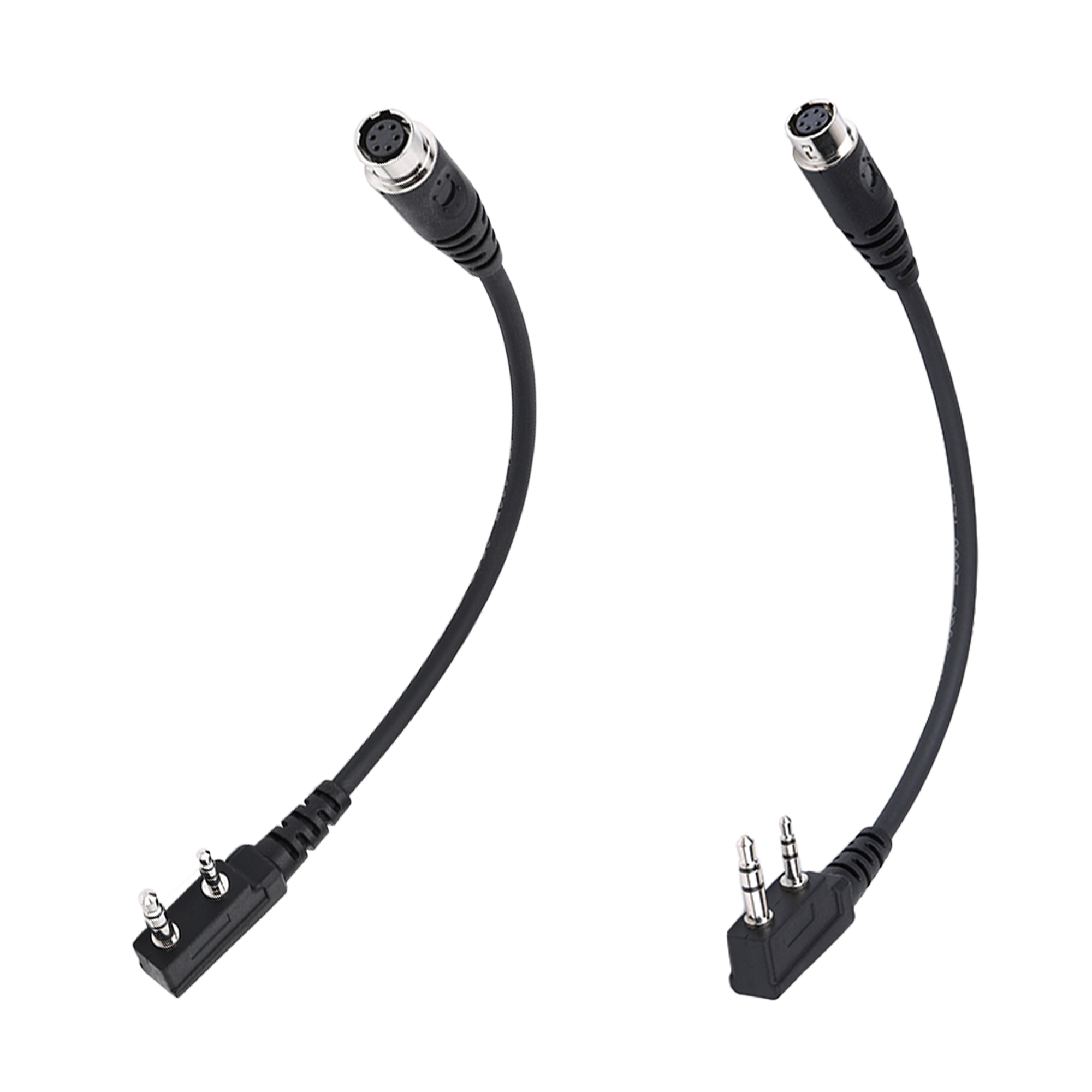 6-Pin Hirose Adapter for Kenwood 2-Pin & BaoFeng UV-5R Series (ACDK2-HR6F)