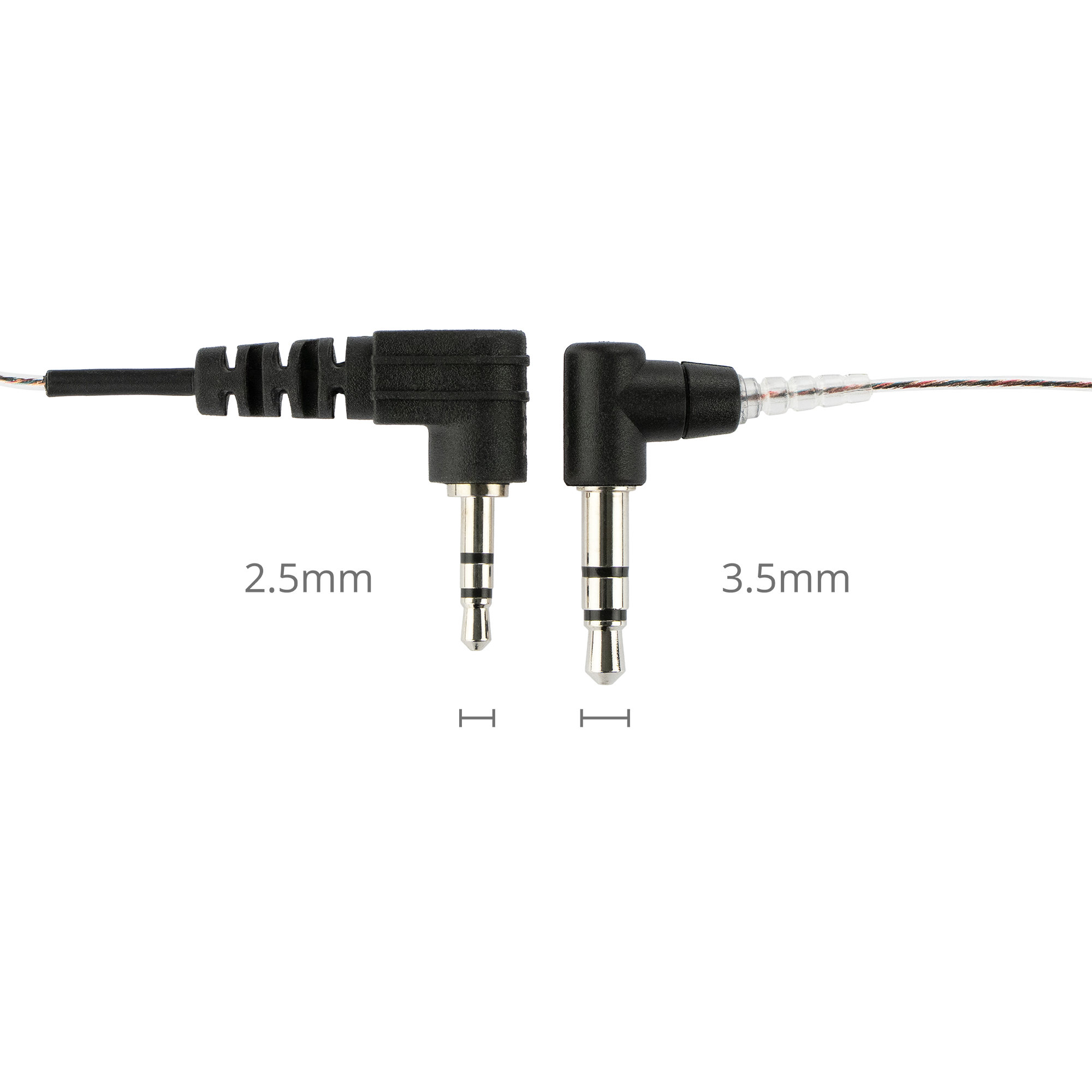 Stealth Leopard SL Series Ultra-Clear Covert Earpiece with HD Balanced Armature Speaker and Ear Guard for RSM & PTT